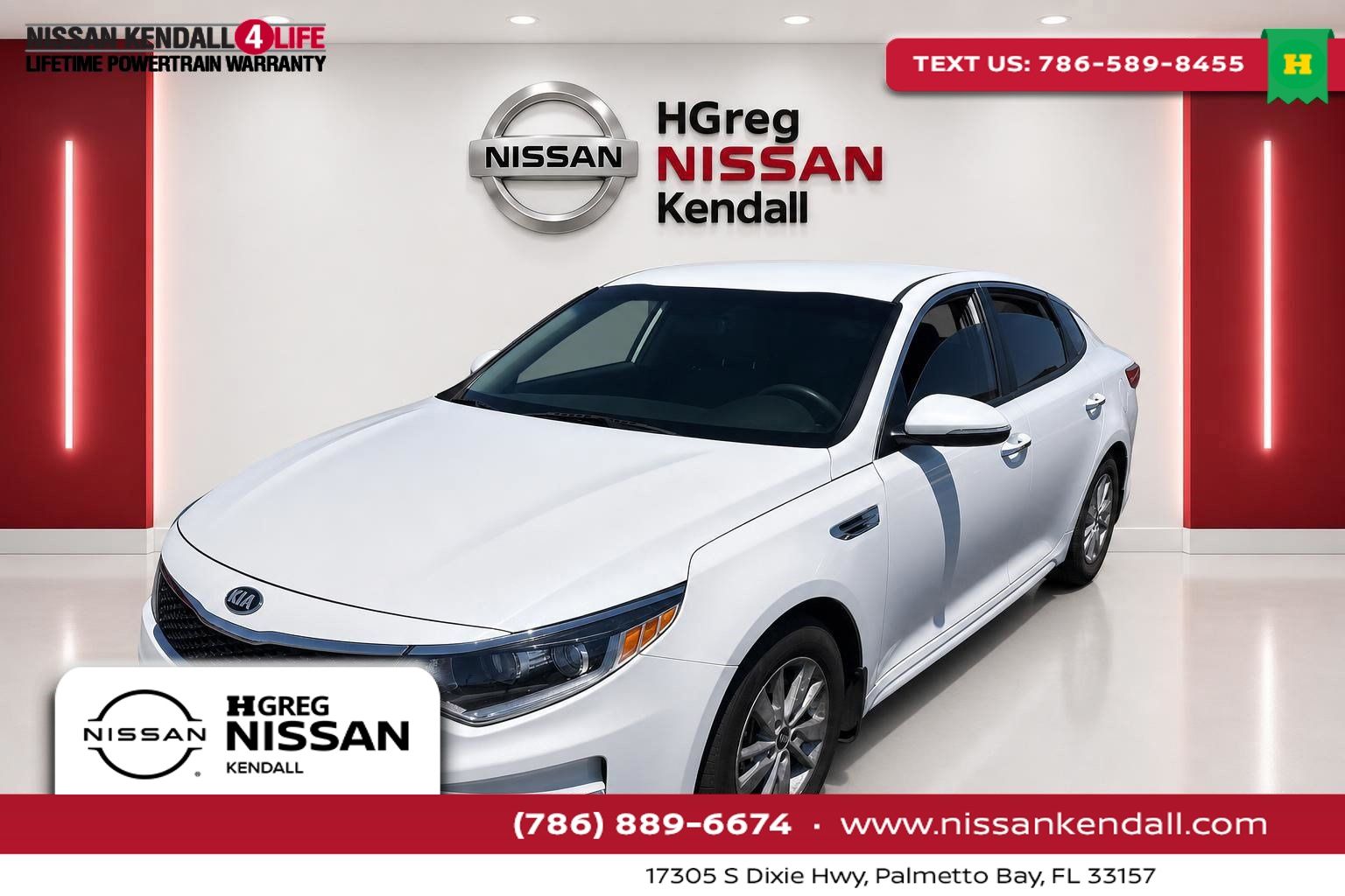 Snow White Pearl 2018 Kia Optima Sedan Front-Wheel Drive 6-Speed Automatic