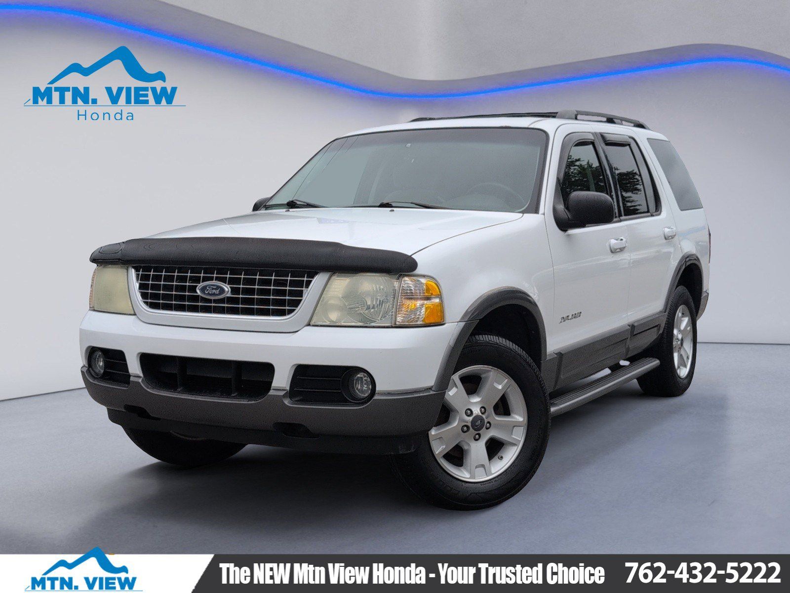 White 2004 Ford Explorer XLT V6 SUV / Crossover Rear-Wheel Drive 5-Speed Automatic Overdrive