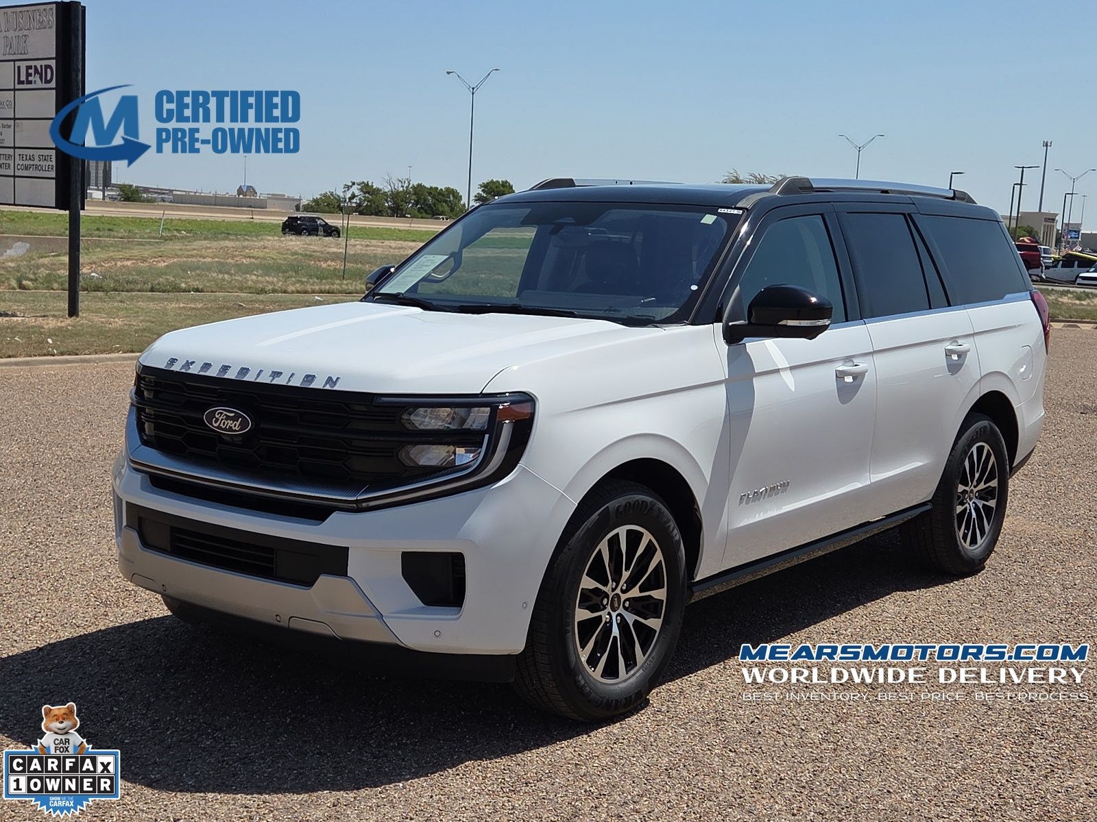 Oxford White 2025 Ford Expedition SUV / Crossover Four-Wheel Drive Automatic