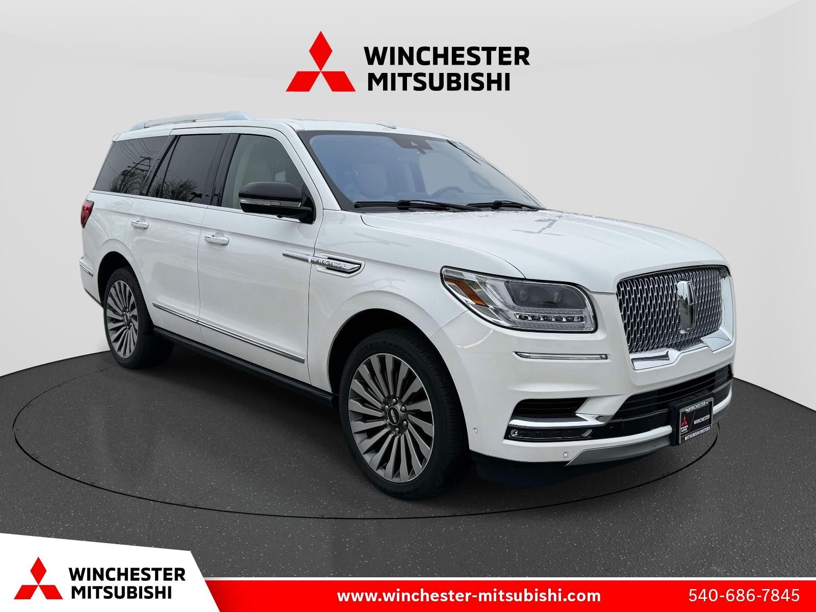 White 2020 Lincoln Navigator Reserve 4WD SUV / Crossover Four-Wheel Drive Automatic