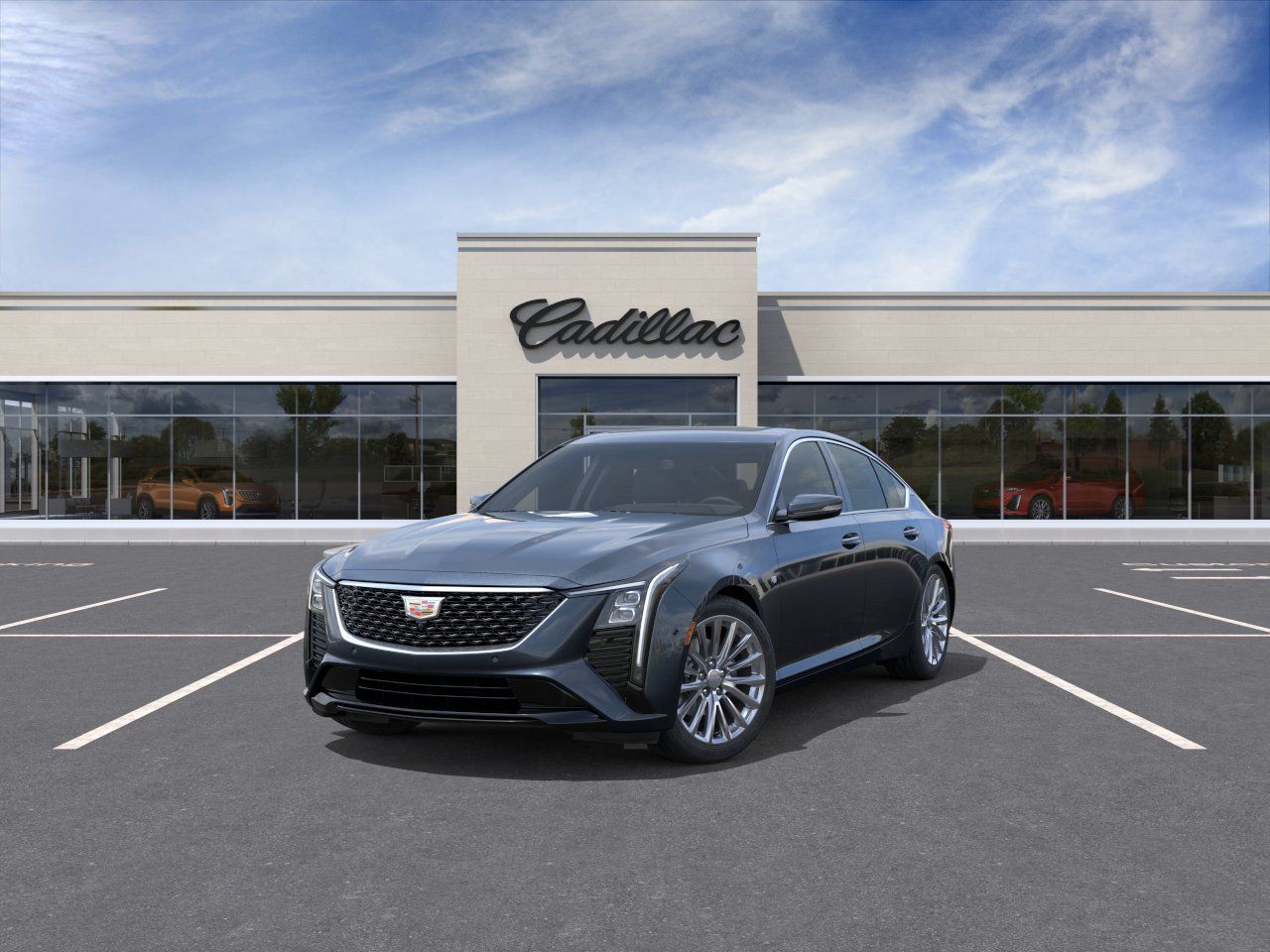 2026 Cadillac CT5 Premium Luxury Black at Ross Downing Buick GMC