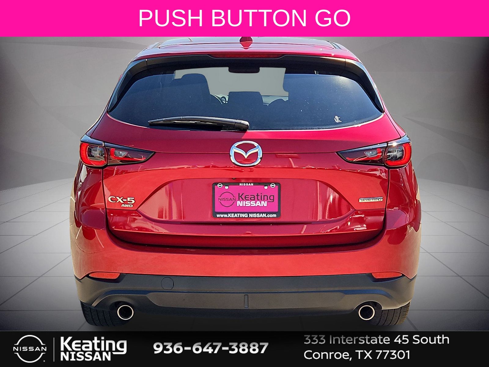 2022 Mazda CX-5 2.5 S Premium Package Red at DeMontrond Mazda