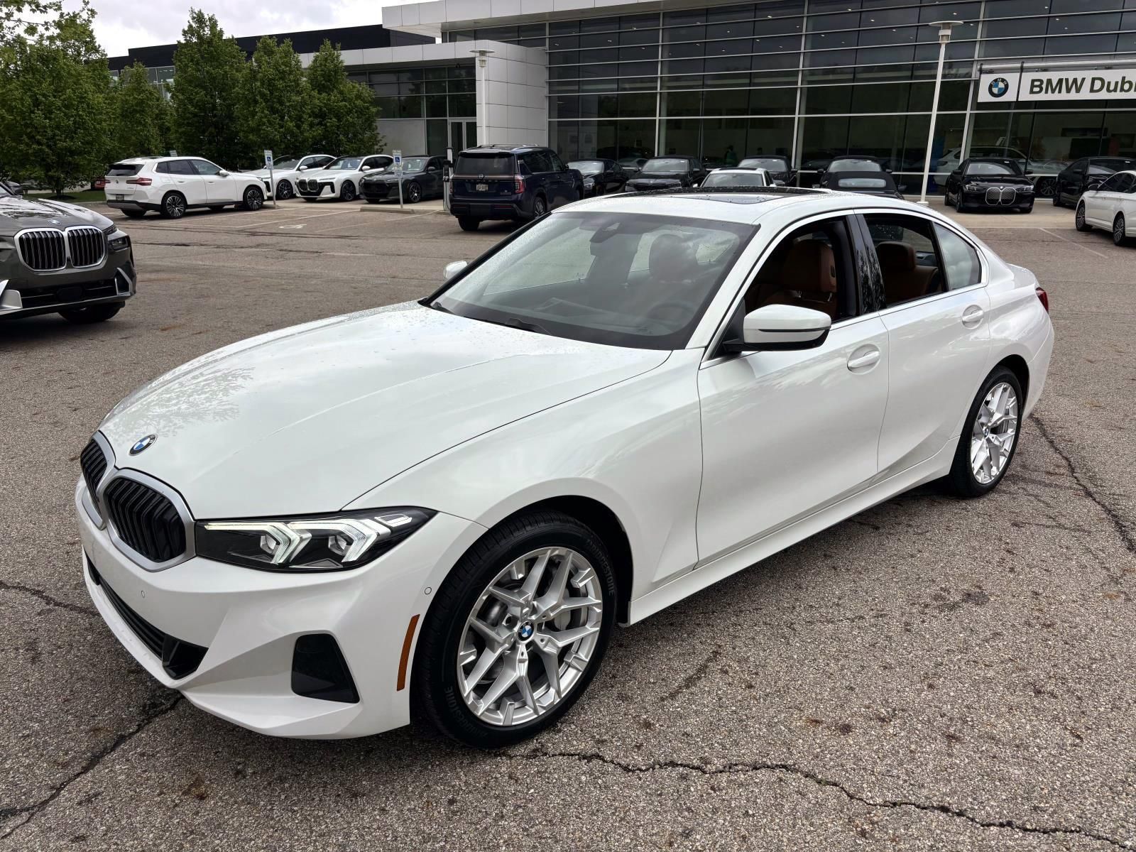 Alpine White 2025 BMW 3 Series 330i xDrive Sedan All-Wheel Drive 8-Speed Automatic
