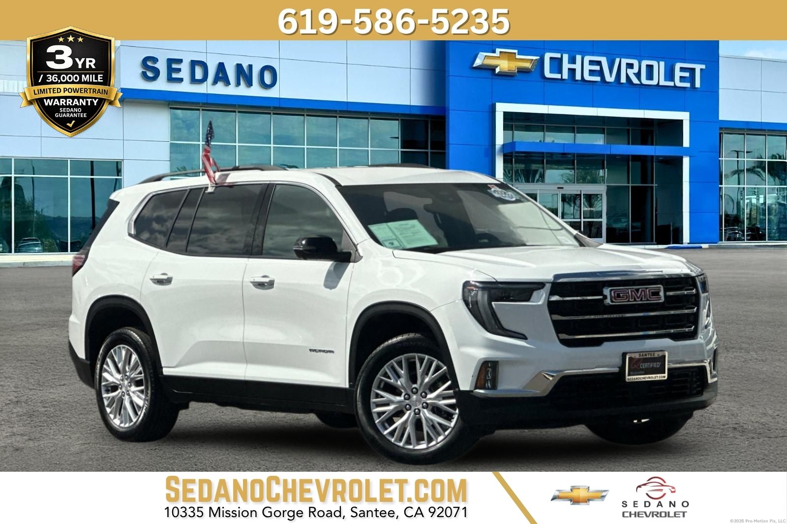 2026 GMC Acadia