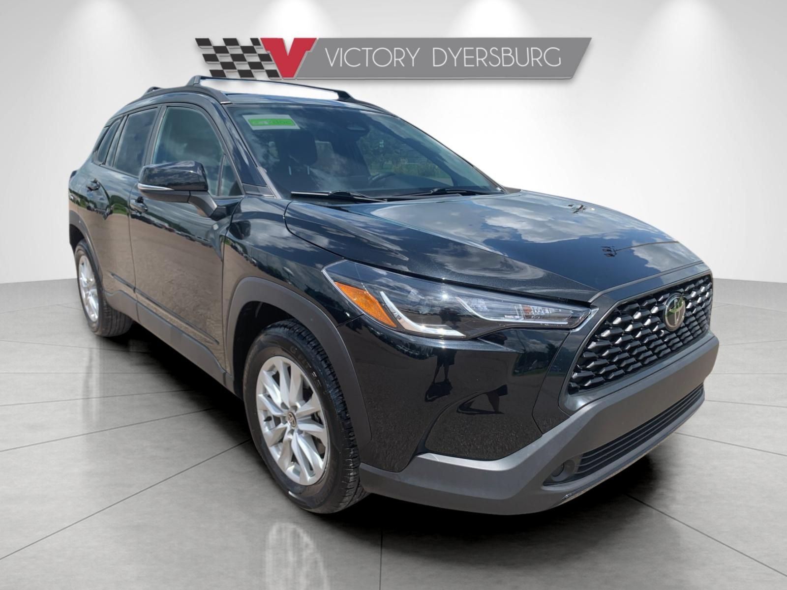 Jet Black 2024 Toyota Corolla Cross SUV / Crossover Front-Wheel Drive Continuously Variable Transmission