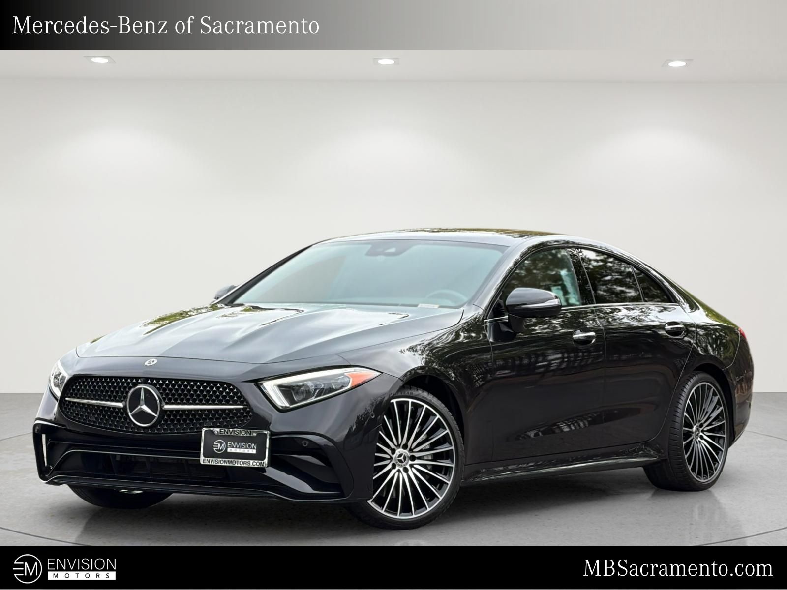 Obsidian Black Metallic 2023 Mercedes-Benz CLS Coupe All-Wheel Drive 9-Speed Automatic