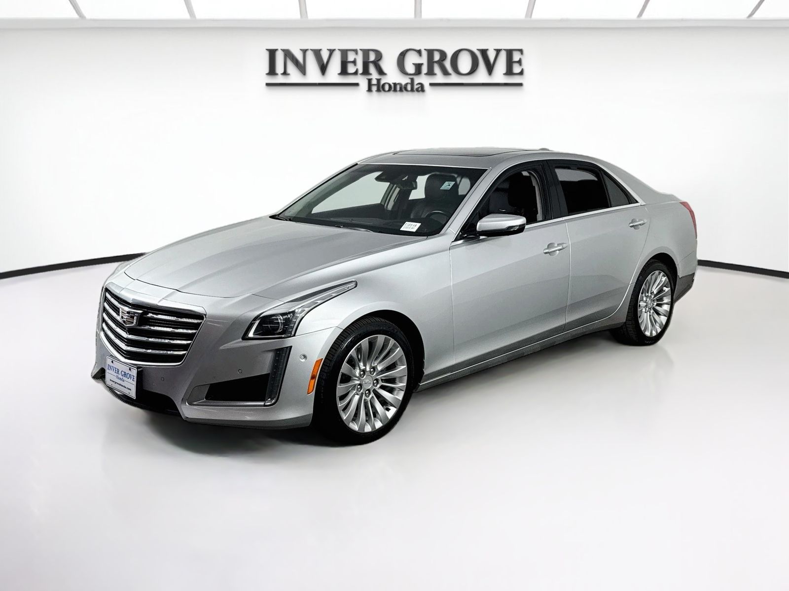 Radiant Silver Metallic 2017 Cadillac CTS Sedan All-Wheel Drive 8-Speed Automatic