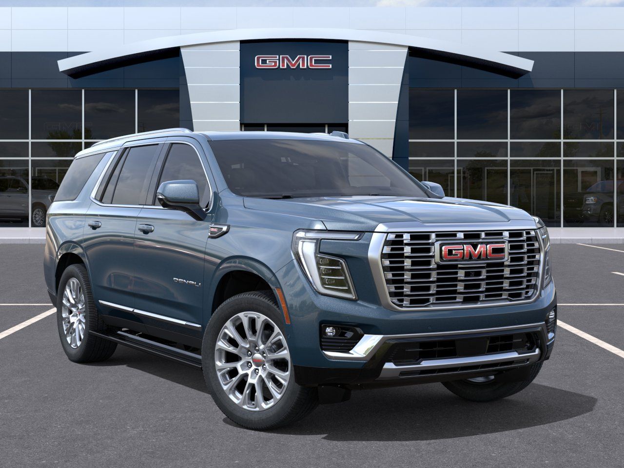 2026 GMC Yukon Denali Blue at Ross Downing Buick GMC