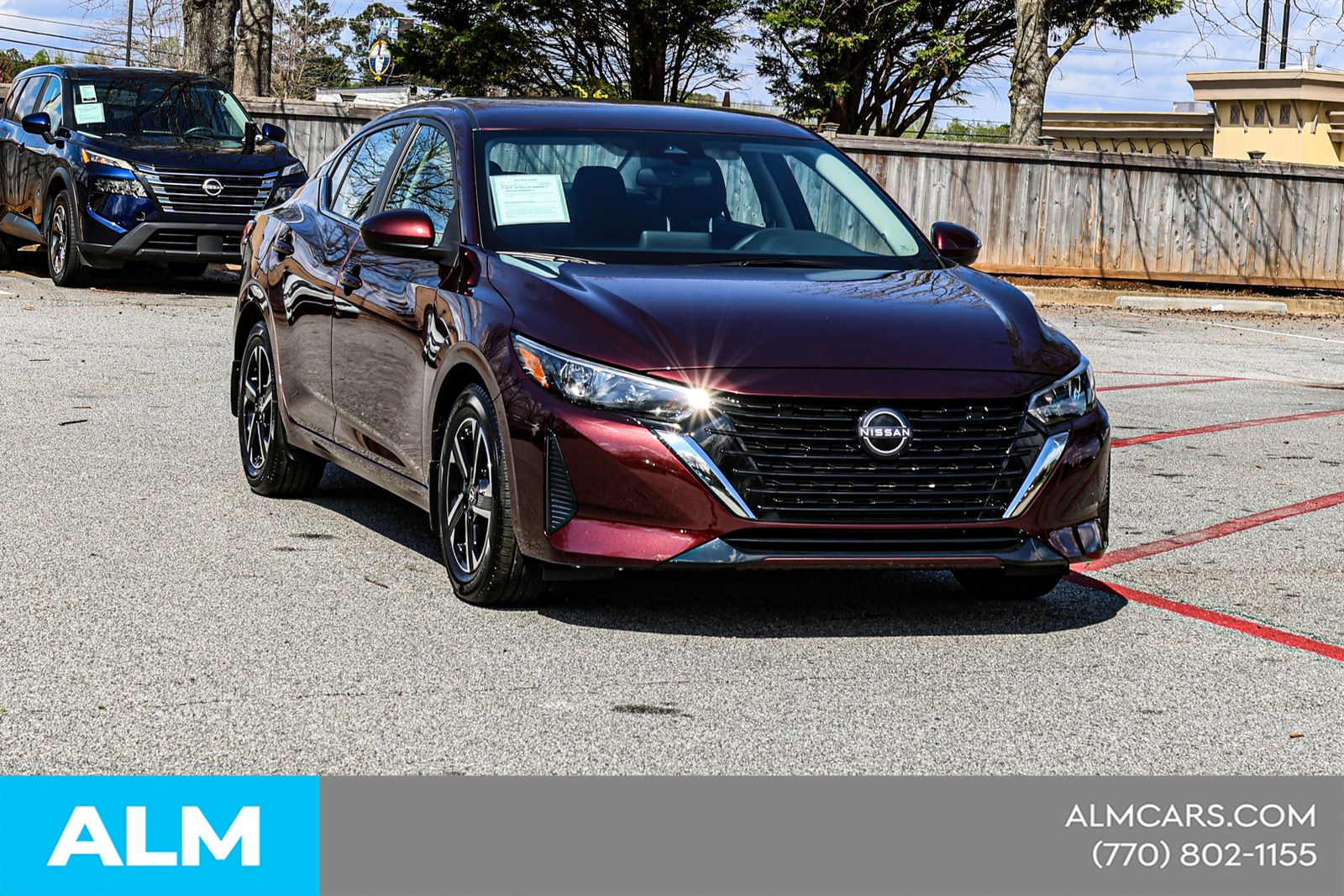 Used 2025 Red Nissan SV image 5