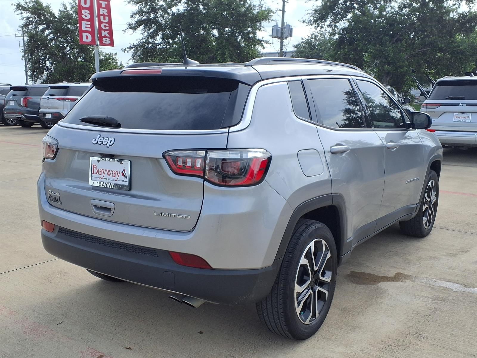 2022 Jeep Compass Limited Silver at Wharton Ford