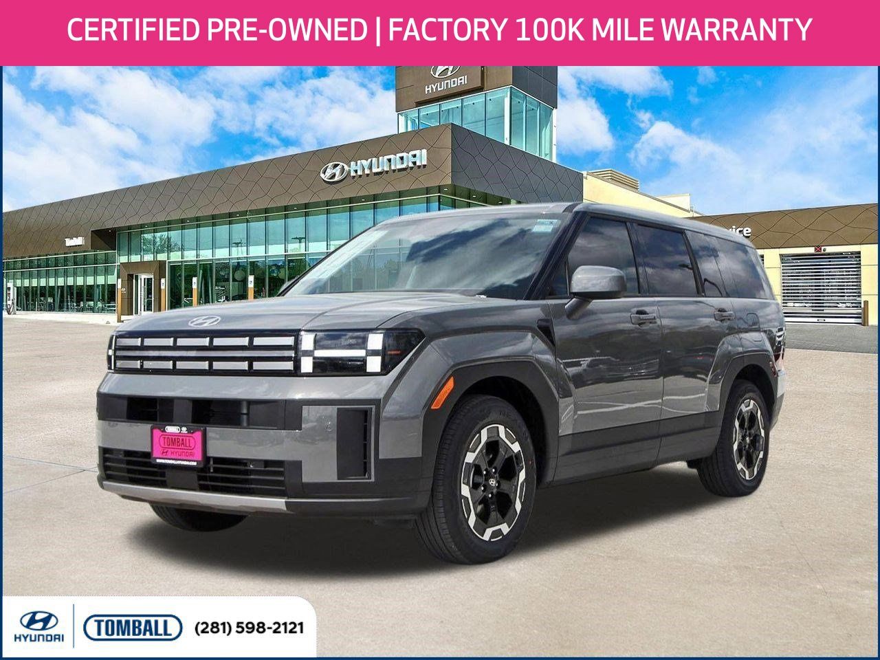 Hampton Gray 2026 Hyundai Santa Fe SUV / Crossover Front-Wheel Drive 8-Speed Automatic