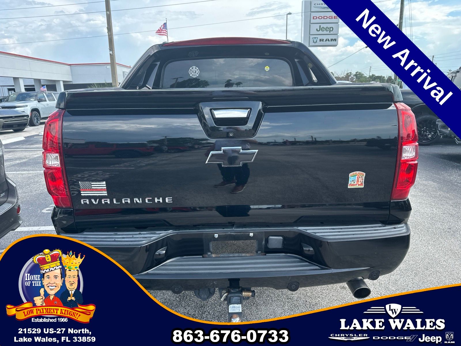 2013 Black Chevrolet Avalanche 1500 LT RWD Truck