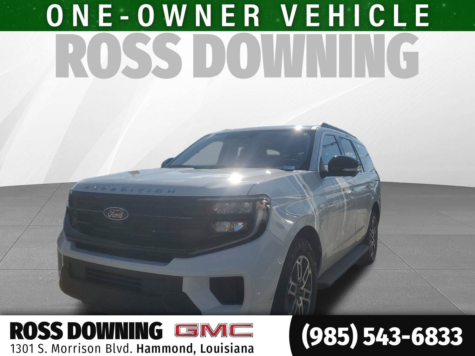 Oxford White 2025 Ford Expedition Active 4WD SUV / Crossover Four-Wheel Drive Automatic