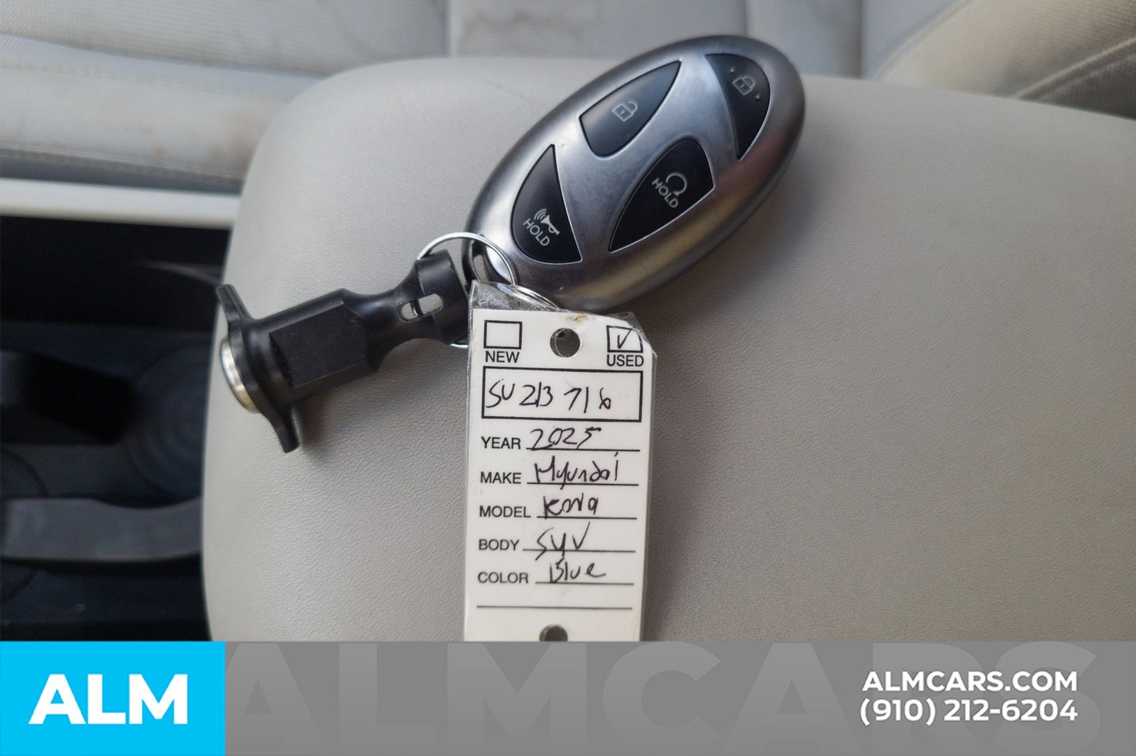 Certified Used 2025 Denim Blue Hyundai SEL image 33