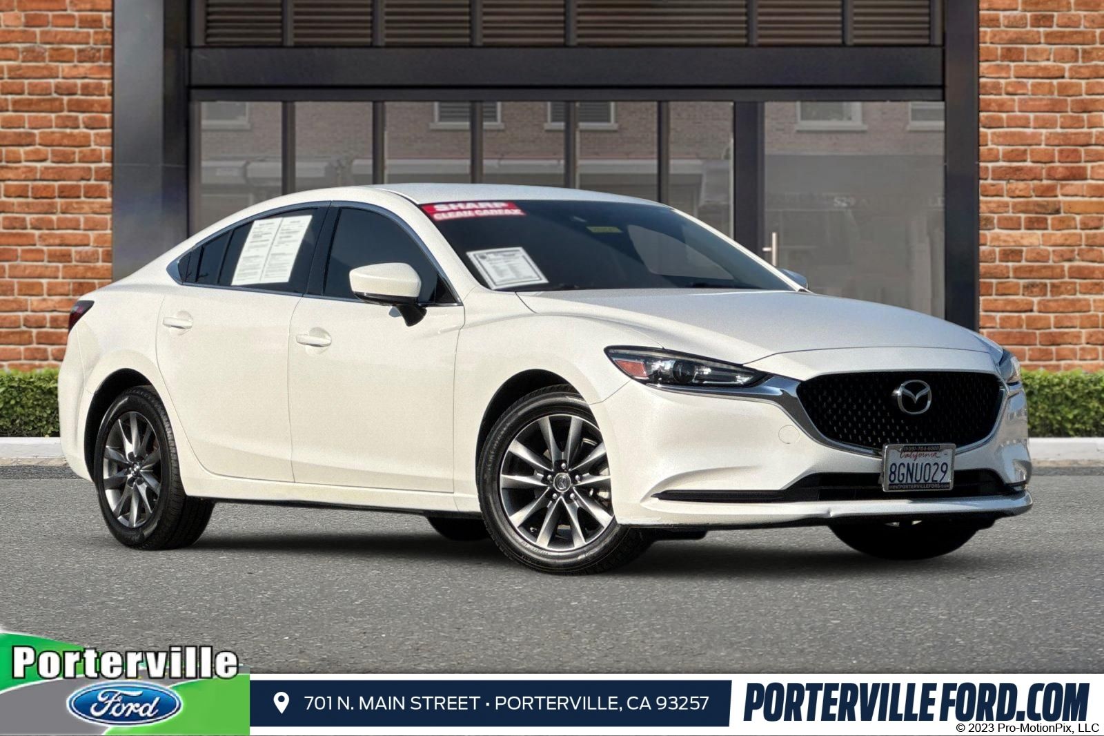 Snowflake White Pearl Mica 2018 Mazda MAZDA6 Sedan Front-Wheel Drive 6-Speed Automatic