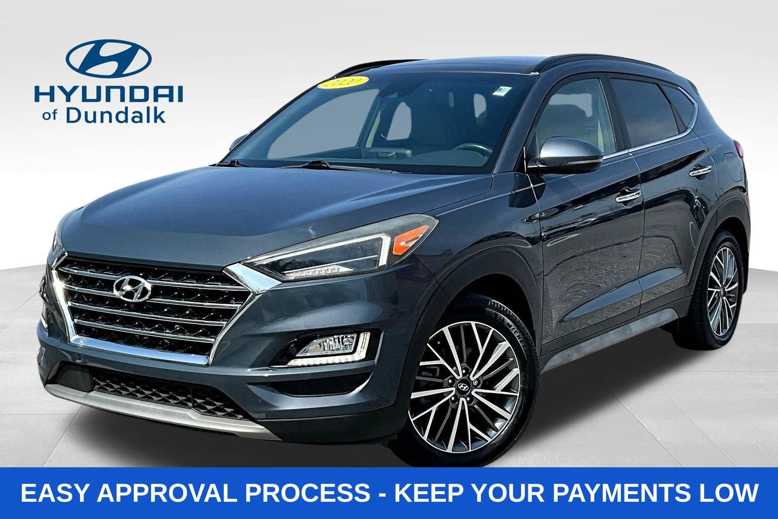 Dusk Blue 2020 Hyundai Tucson Ultimate FWD SUV / Crossover Front-Wheel Drive 6-Speed Automatic