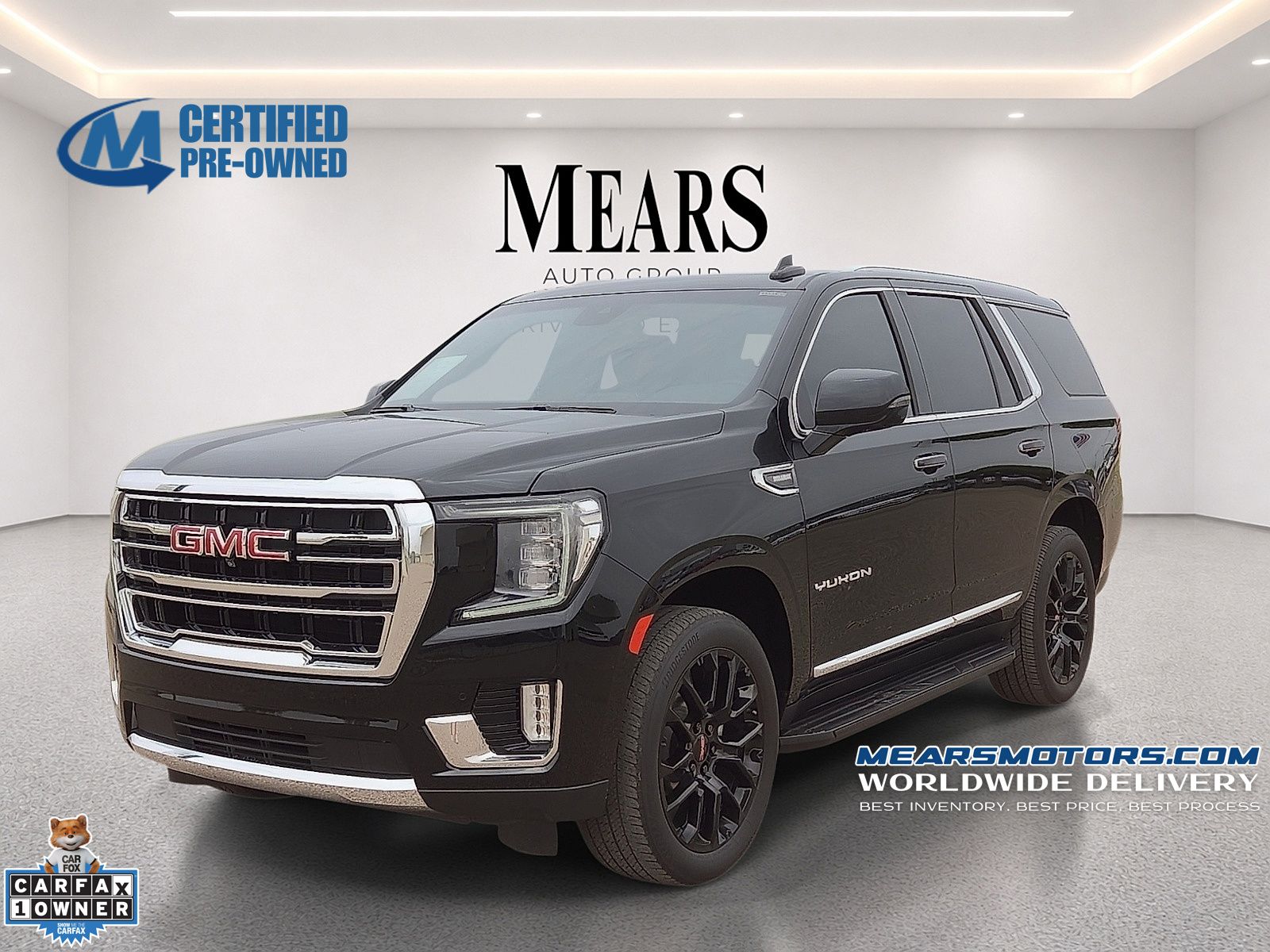 Onyx Black 2024 GMC Yukon SUV / Crossover Four-Wheel Drive