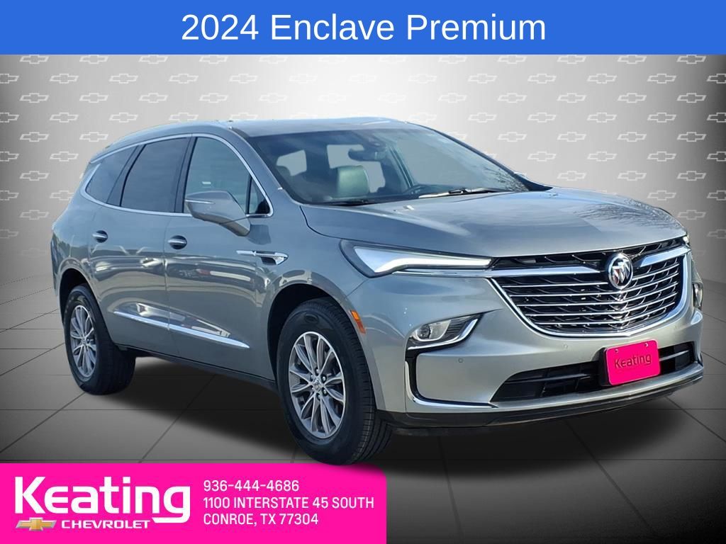 Moonstone Gray Metallic 2024 Buick Enclave Premium AWD SUV / Crossover Four-Wheel Drive 9-Speed Automatic
