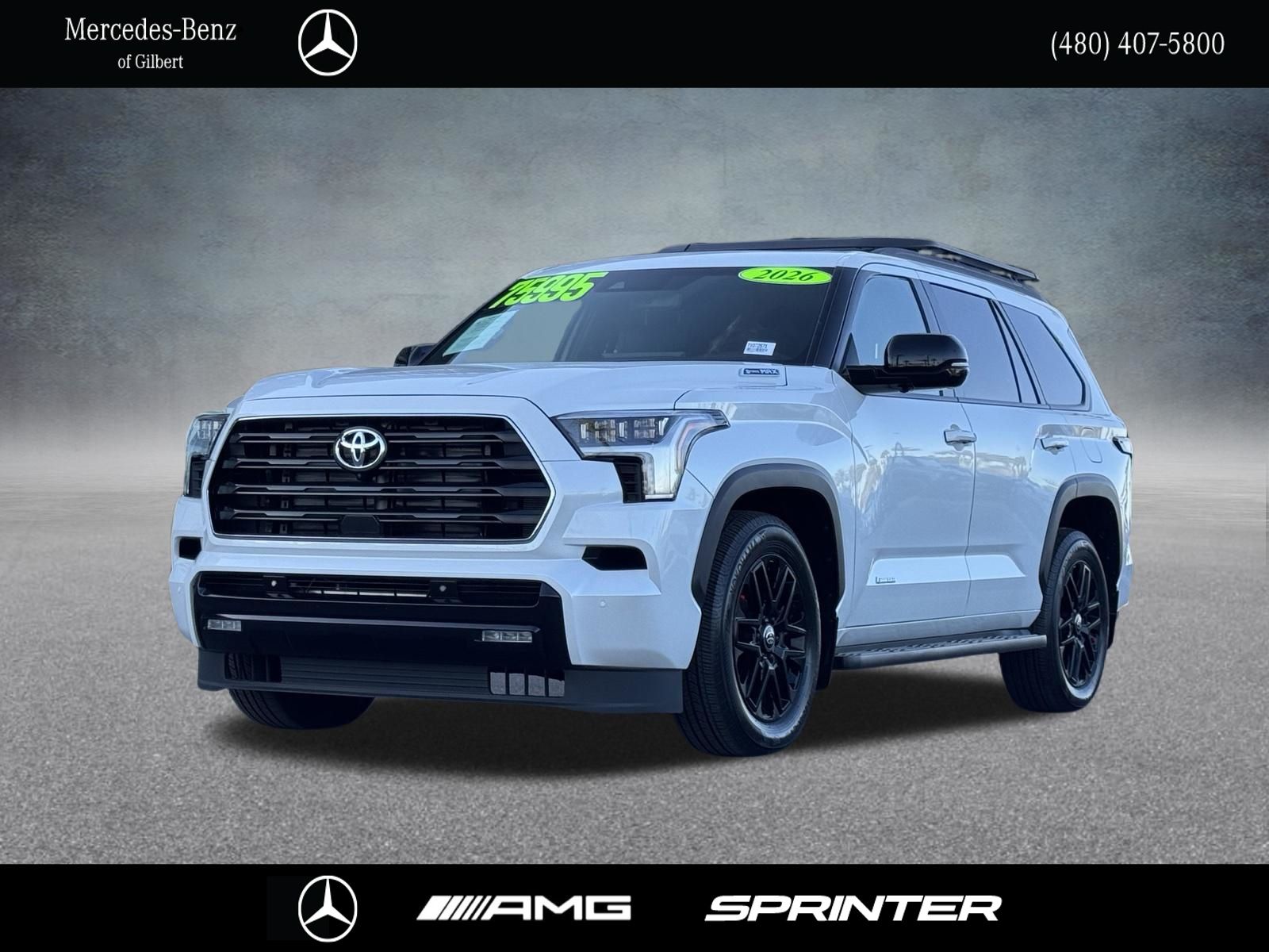 Pearl 2026 Toyota Sequoia SUV / Crossover Four-Wheel Drive Automatic