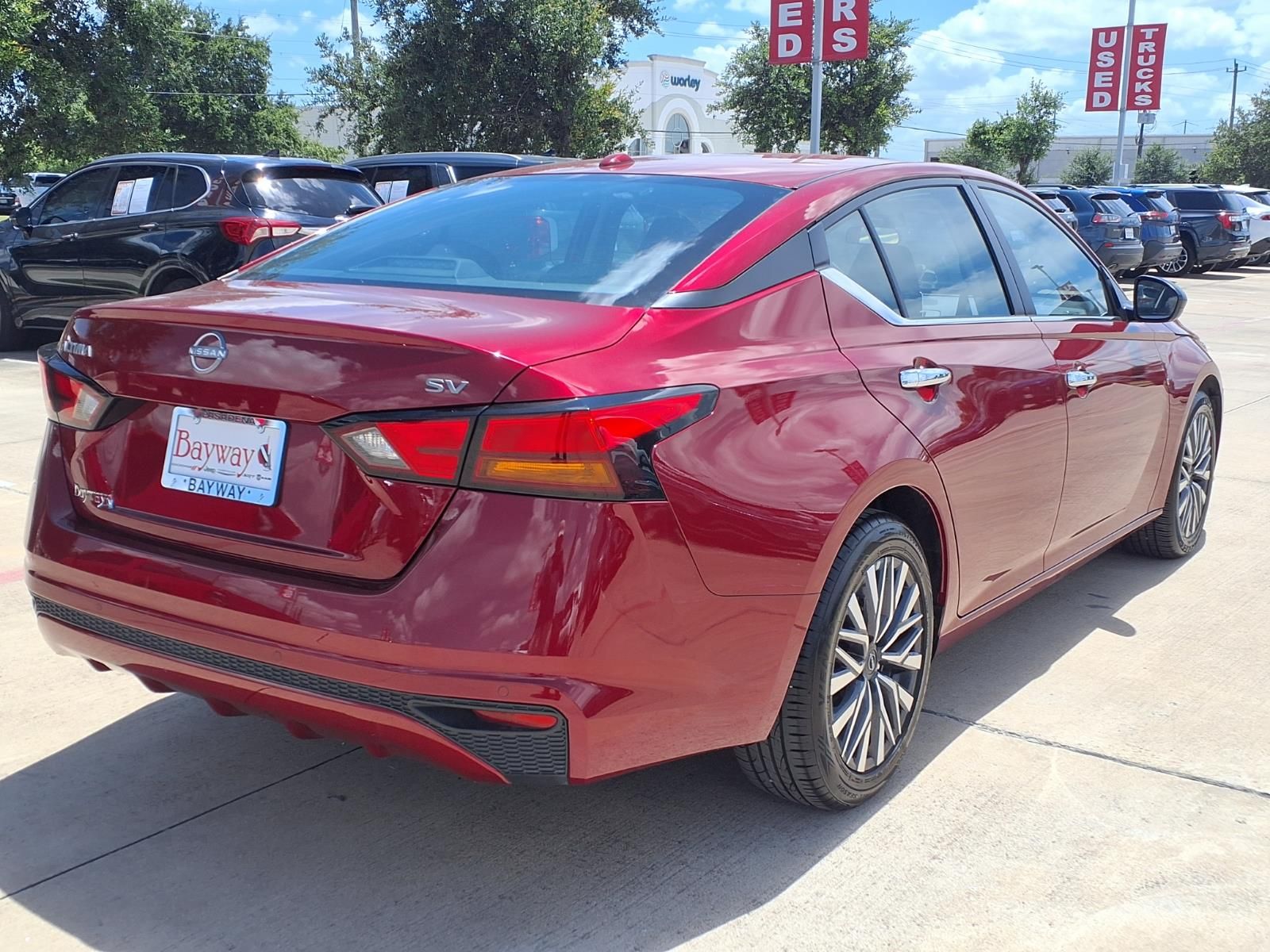 2024 Nissan Altima 2.5 SV Red at Emmons Autoplex