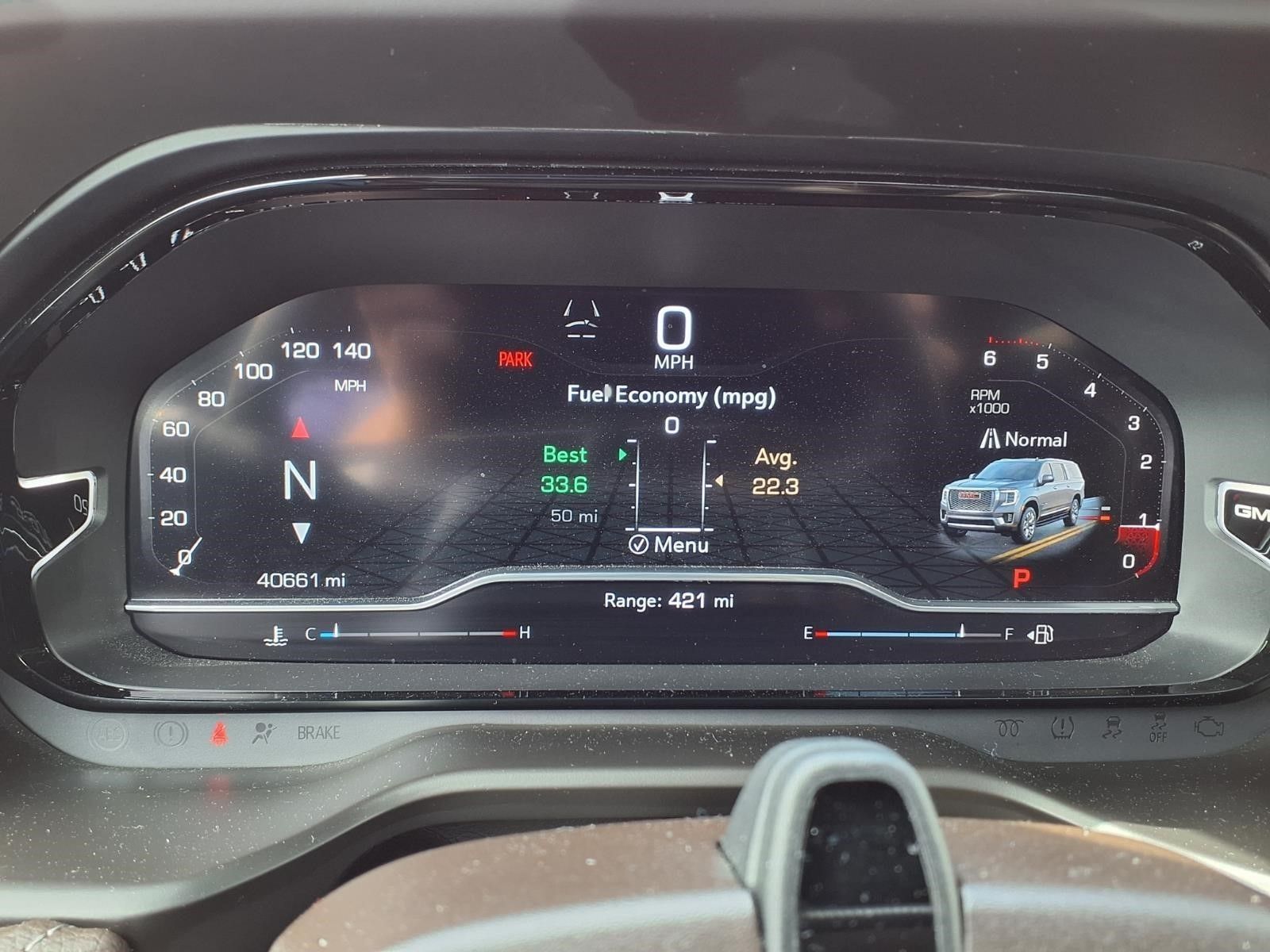 2023 GMC Yukon Denali White at DeMontrond Automotive Group