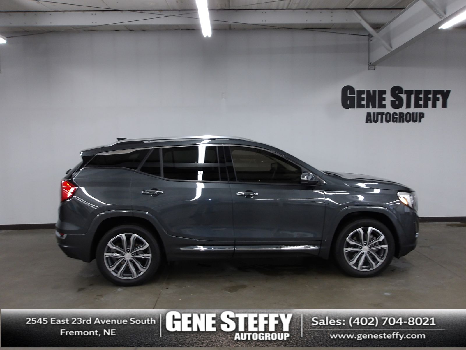 Gray 2018 GMC Terrain SUV / Crossover Four-Wheel Drive 9-Speed Automatic