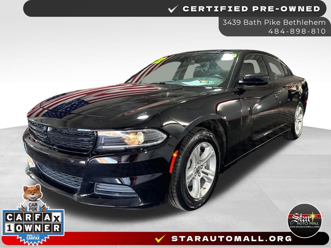 Pitch Black Clearcoat 2022 Dodge Charger Sedan Rear-Wheel Drive 8-Speed Automatic