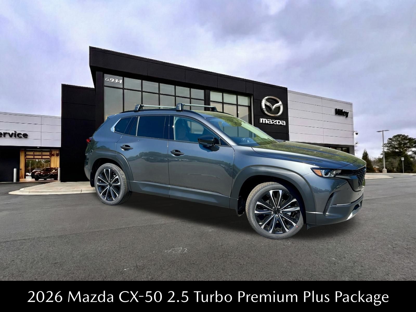 Machine Gray Metallic 2026 Mazda CX-50 2.5 Turbo Premium Plus AWD SUV / Crossover All-Wheel Drive 6-Speed Automatic