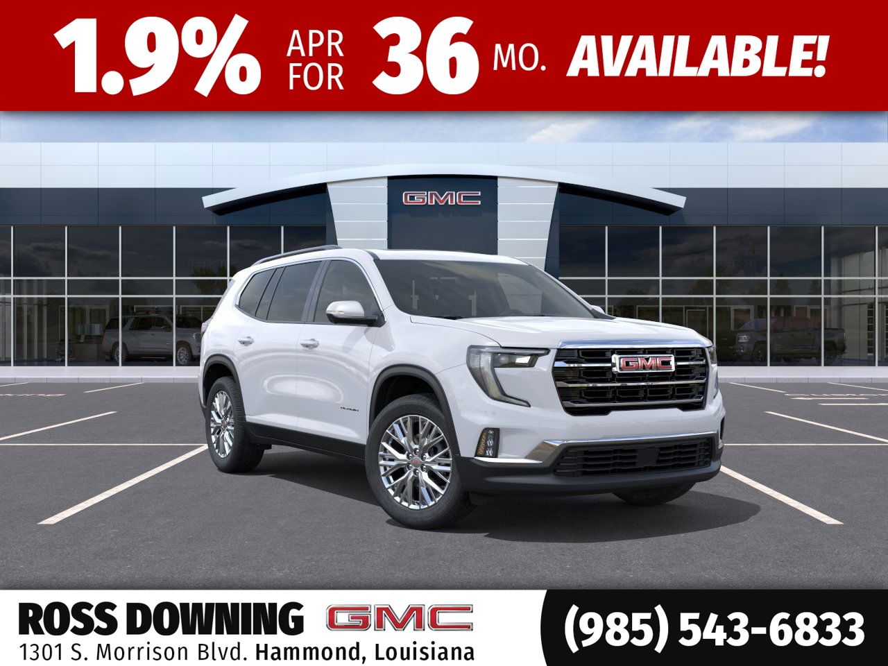 2026 GMC Acadia Elevation FWD