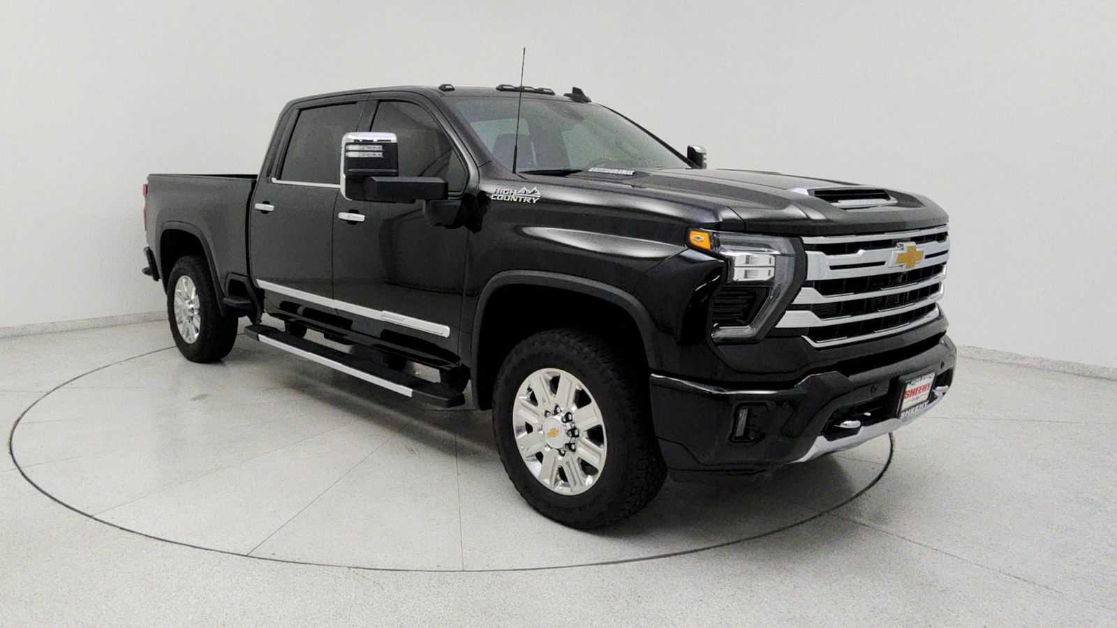 Black 2025 Chevrolet Silverado 2500HD Pickup Truck Four-Wheel Drive Automatic