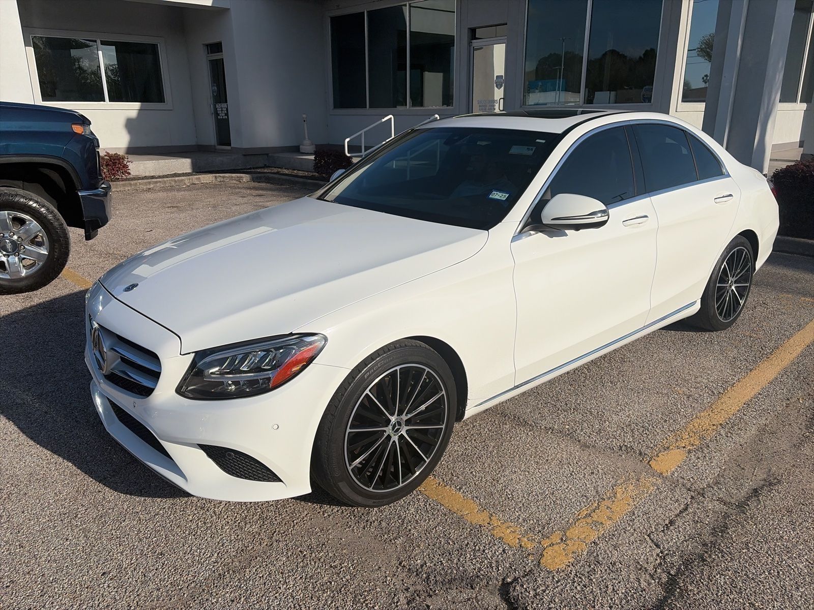 Polar White 2021 Mercedes-Benz C-Class C 300 Sedan RWD Sedan Rear-Wheel Drive 9-Speed Automatic