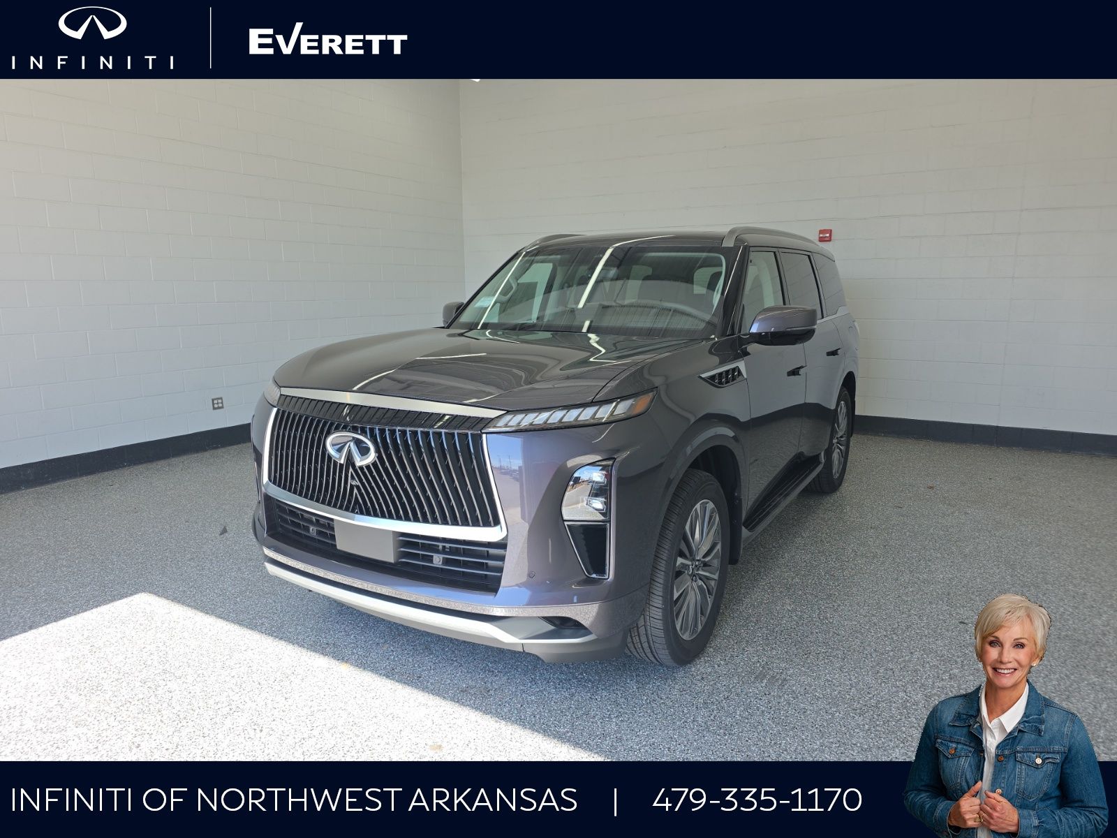 Anthracite Gray 2026 INFINITI QX80 SUV / Crossover All-Wheel Drive 9-Speed Automatic