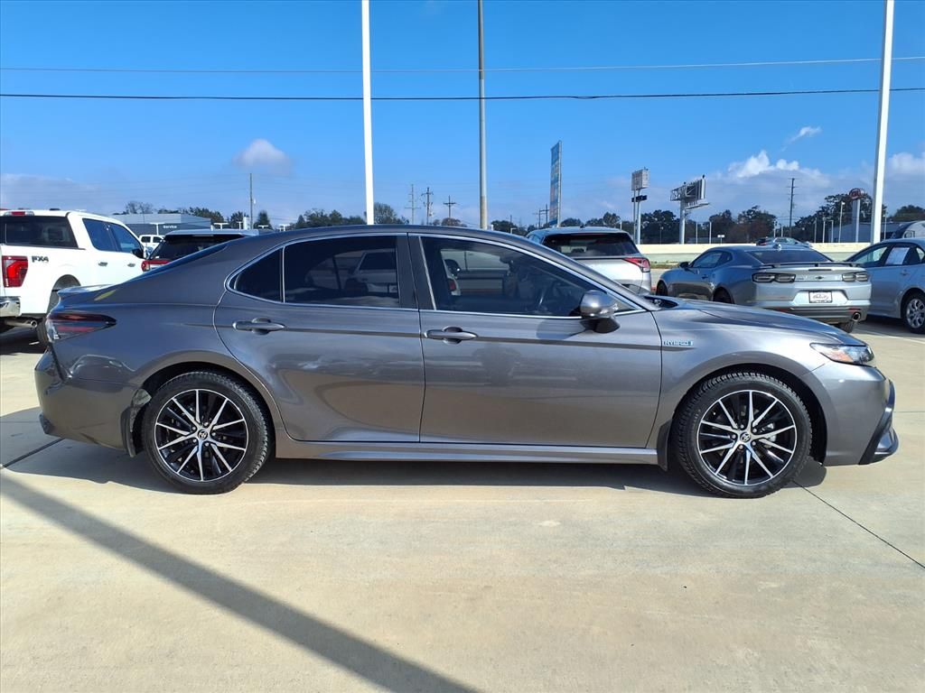 2021 Toyota Camry Hybrid SE Gray at DeMontrond Automotive Group