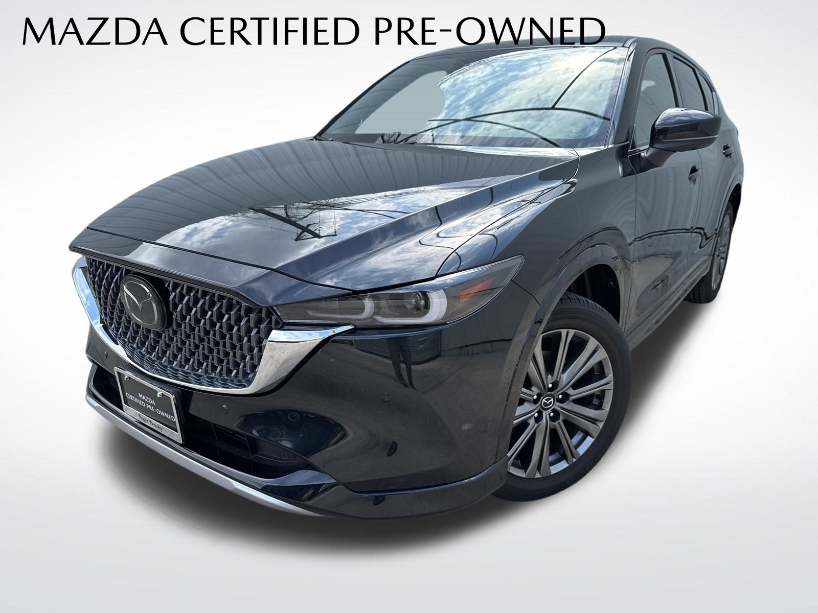 Jet Black Mica 2025 Mazda CX-5 2.5 Turbo Signature AWD SUV / Crossover All-Wheel Drive 6-Speed Automatic