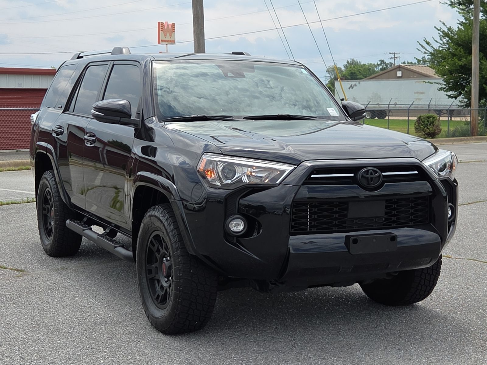 Midnight Black Metallic 2022 Toyota 4Runner SR5 Premium 4WD SUV / Crossover Four-Wheel Drive 5-Speed Automatic