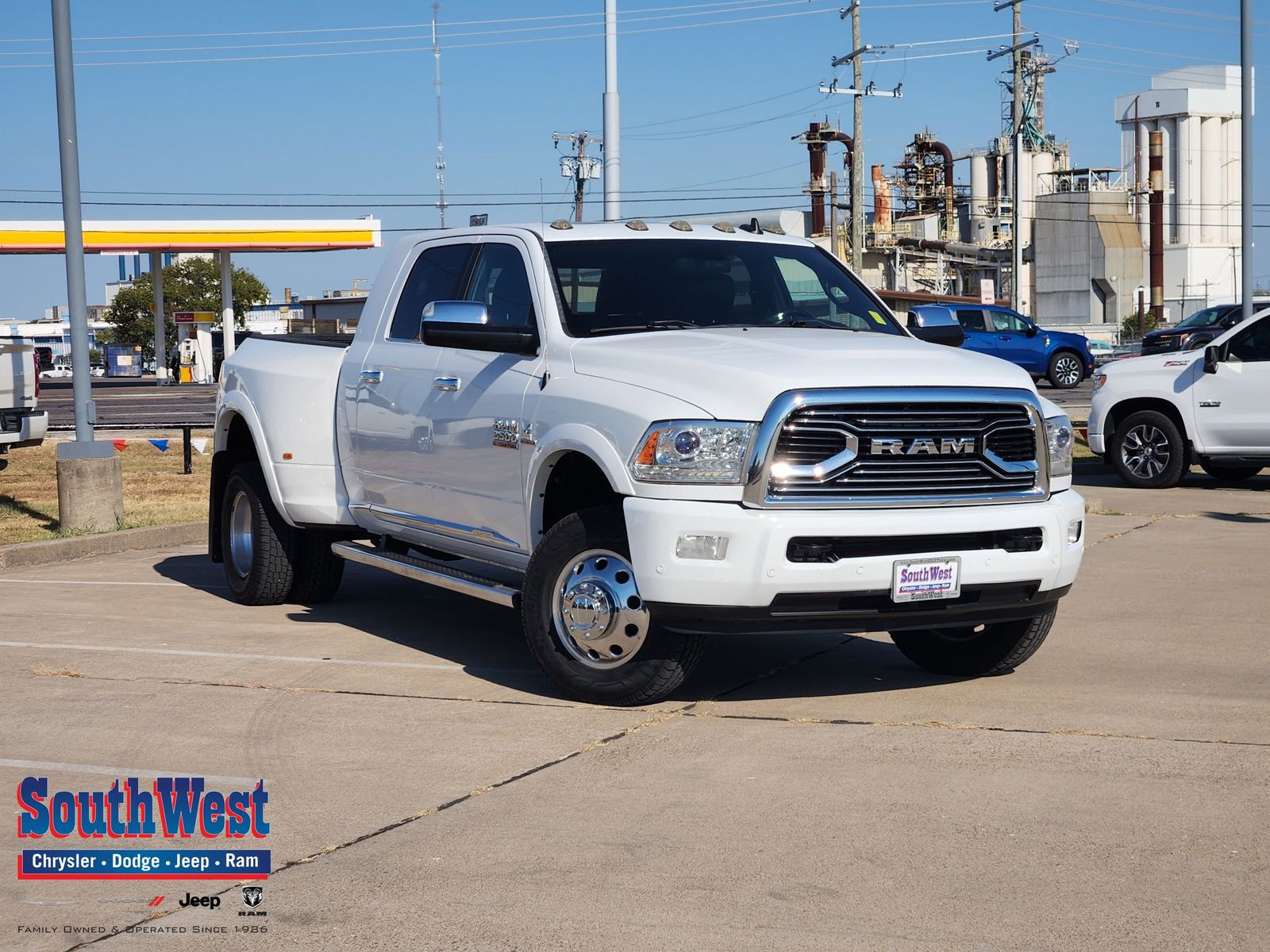 2017 RAM 3500 Blanco (Bright White Clearcoat) Camioneta Todo terreno 6 velocidades Automática