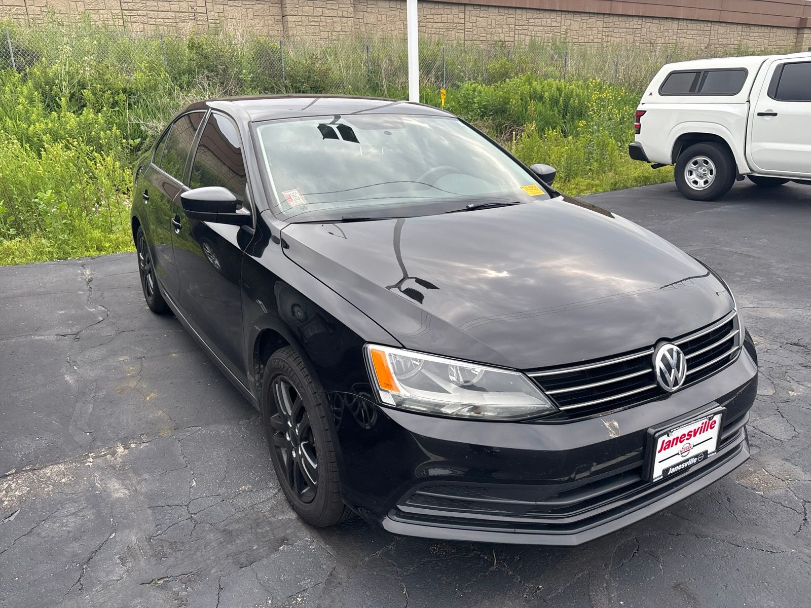 Black 2015 Volkswagen Jetta Sedan Front-Wheel Drive 6-Speed Automatic
