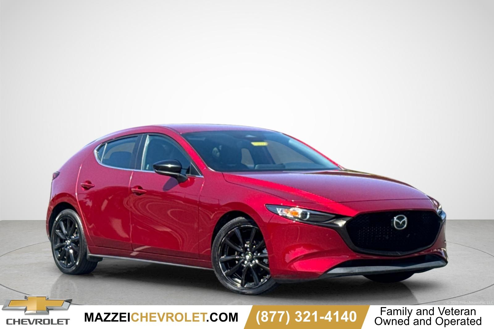Soul Red Crystal Metallic 2024 Mazda MAZDA3 Hatchback Front-Wheel Drive 6-Speed Automatic