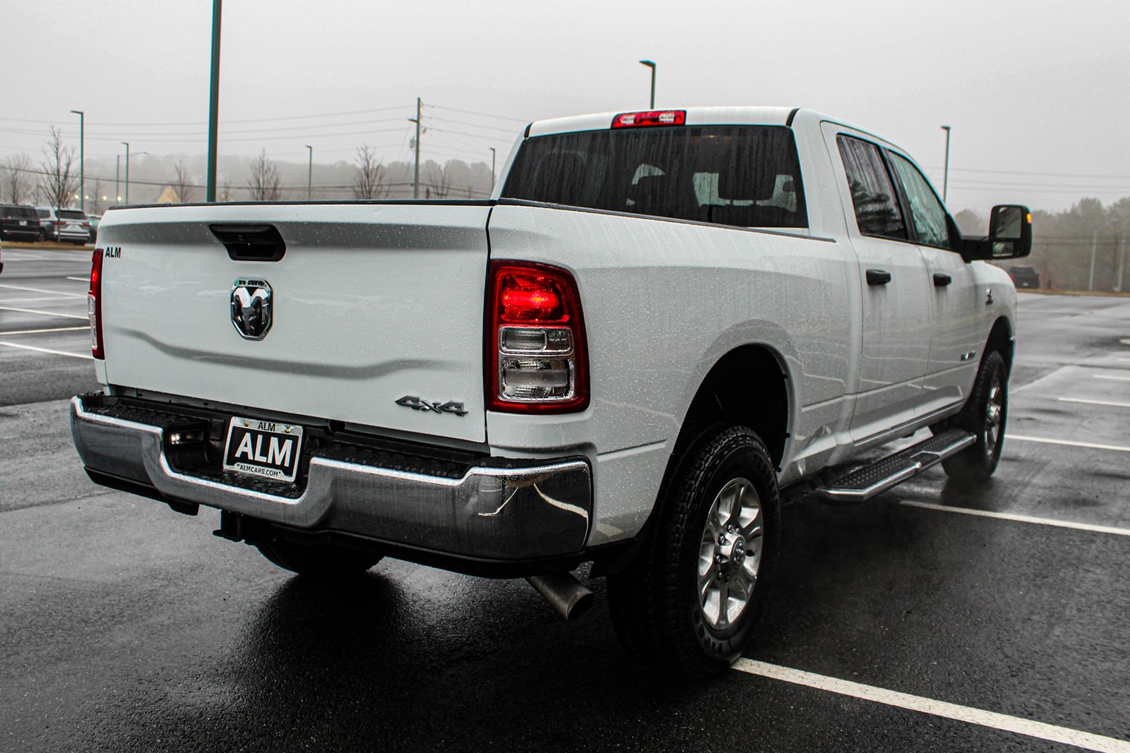 Used 2024 Bright White Clearcoat Ram Big Horn image 5