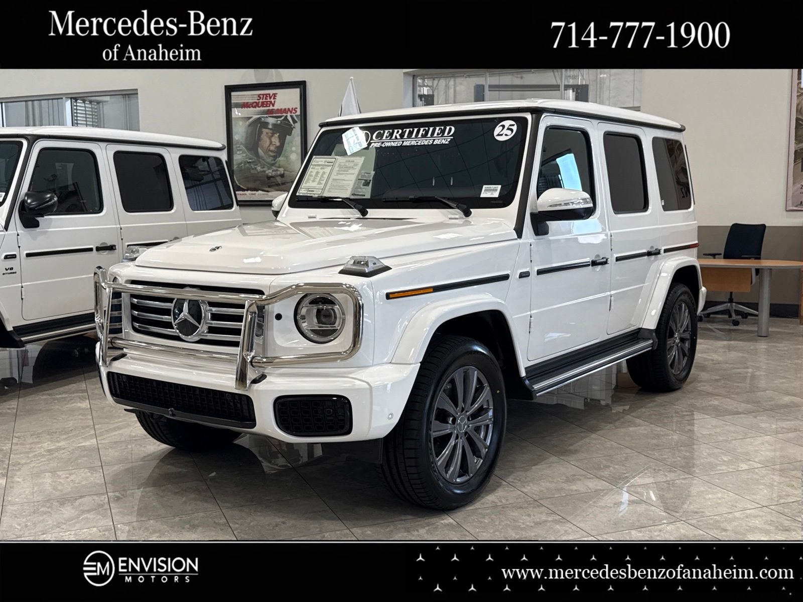 Polar White 2025 Mercedes-Benz G-Class SUV / Crossover All-Wheel Drive 9-Speed Automatic