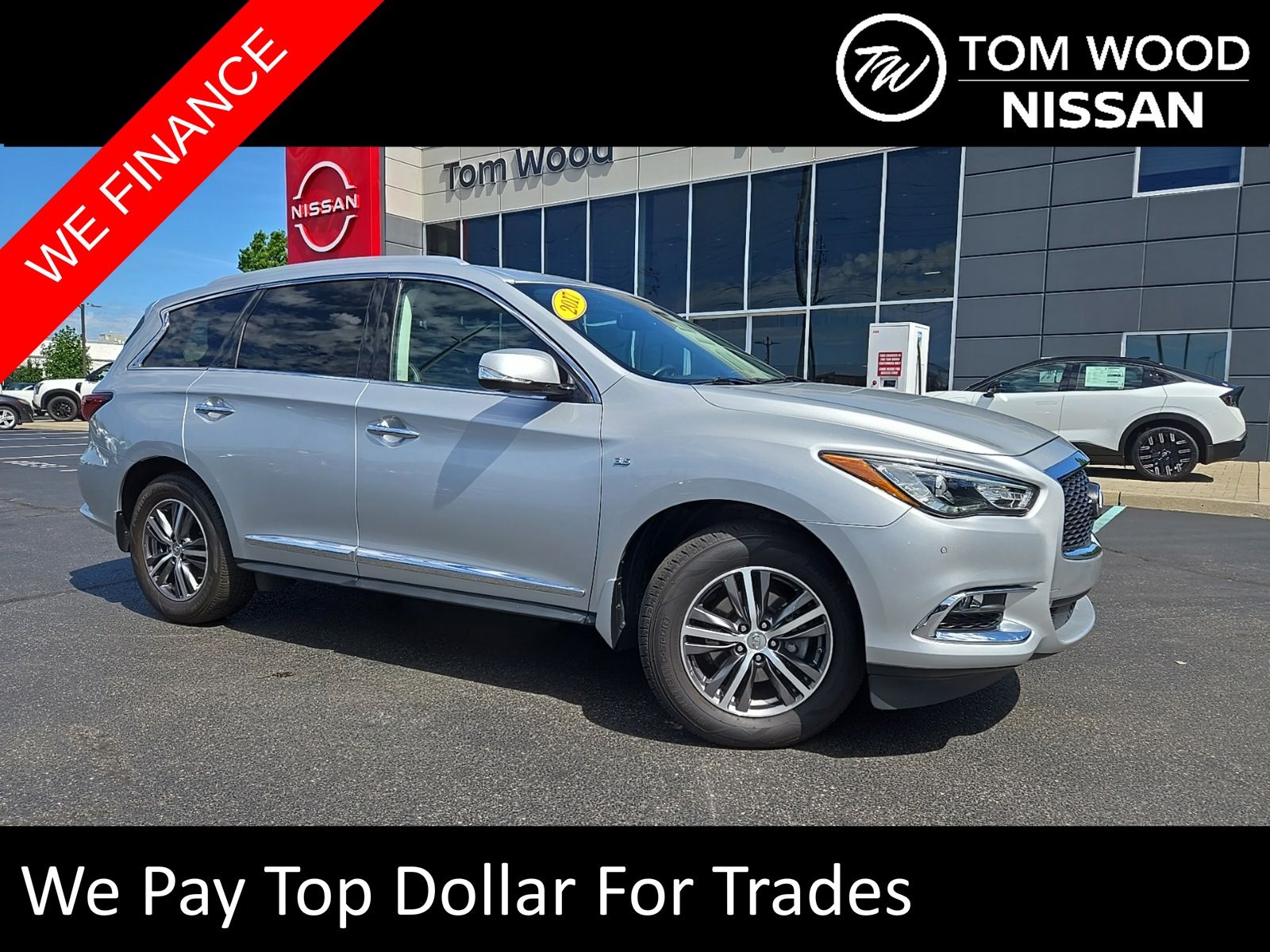 Gray (Liquid Platinum) 2017 INFINITI QX60 AWD SUV / Crossover All-Wheel Drive Continuously Variable Transmission