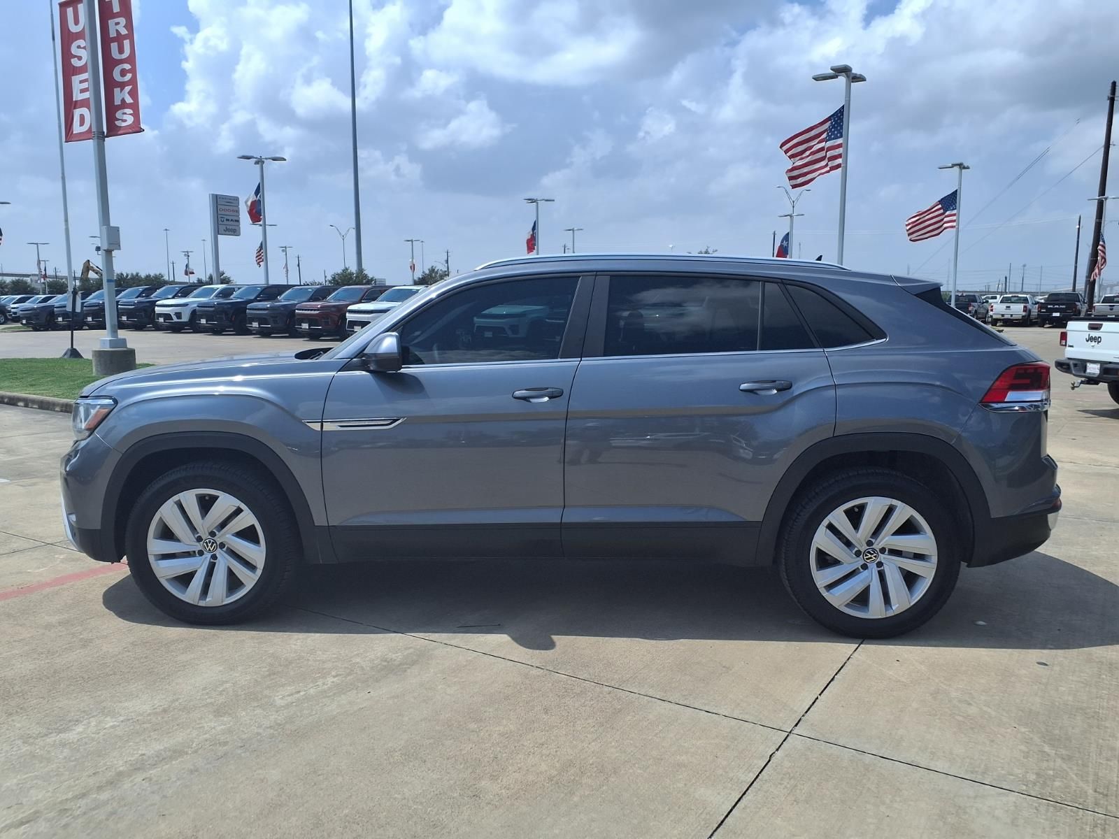 2023 Volkswagen Atlas Cross Sport 3.6L V6 SE w/Technology Gray at DeMontrond Auto Country