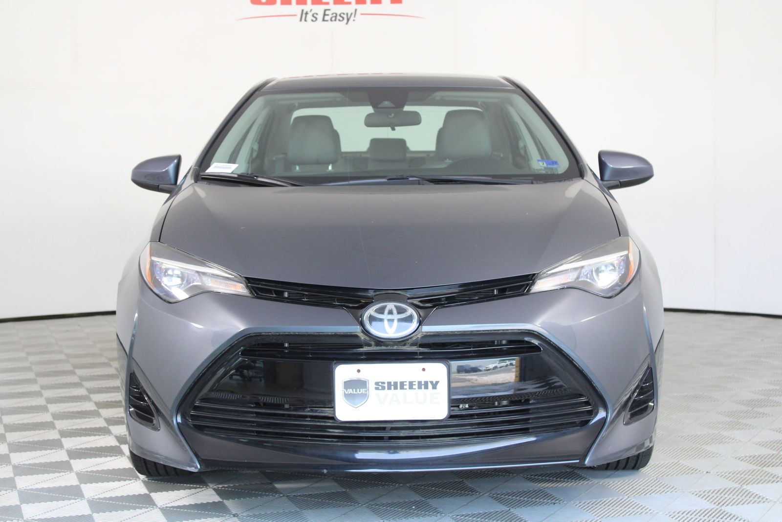Slate Metallic 2017 Toyota Corolla Sedan Front-Wheel Drive Continuously Variable Transmission