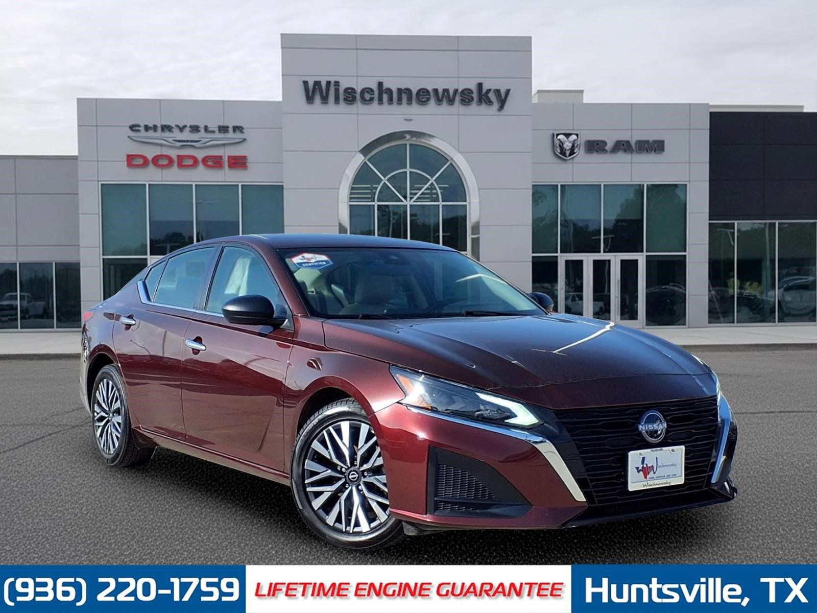 Garnet Pearl Metallic 2025 Nissan Altima Sedan Front-Wheel Drive Continuously Variable Transmission