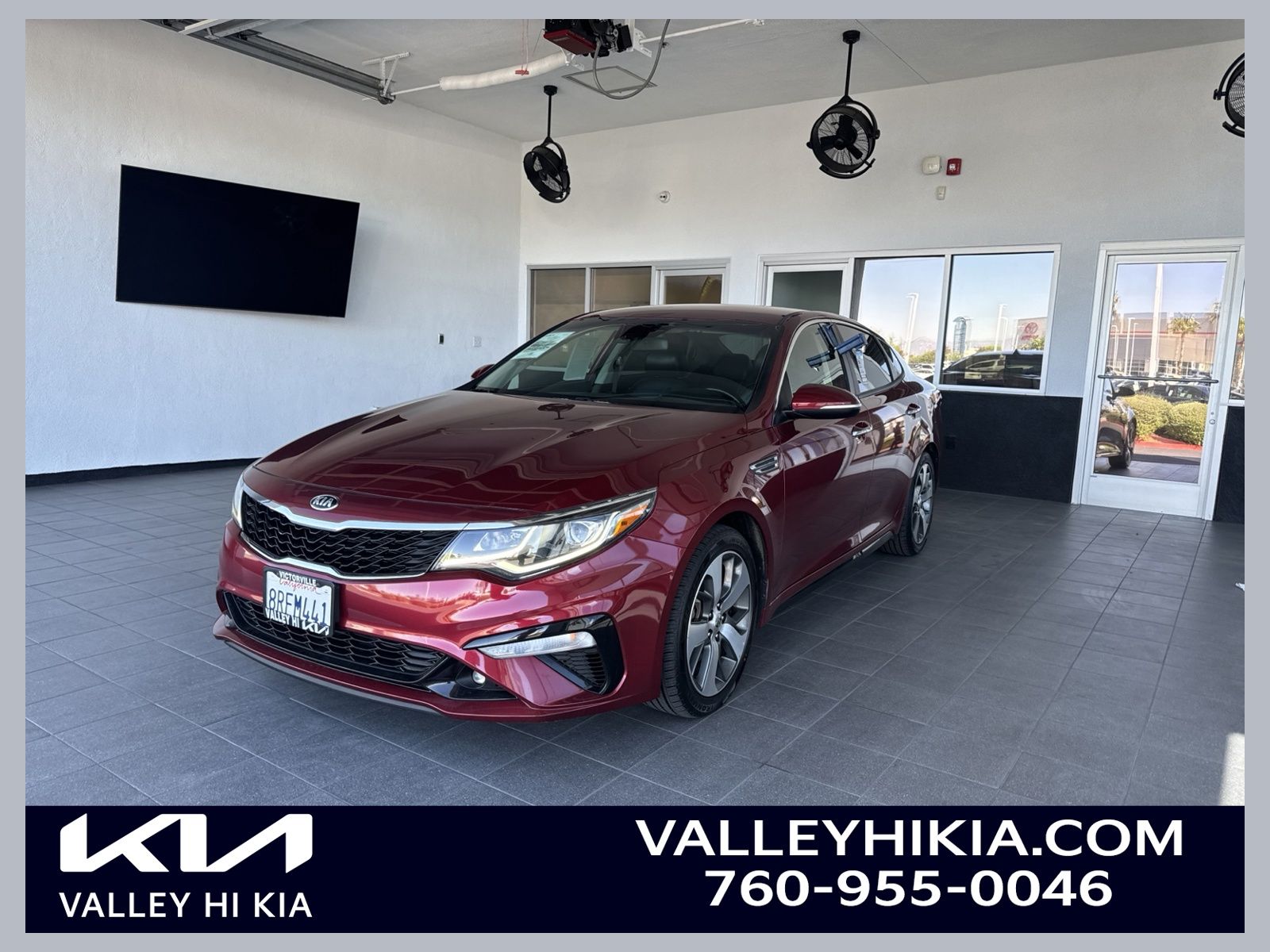 Passion Red 2020 Kia Optima Sedan Front-Wheel Drive 6-Speed Automatic