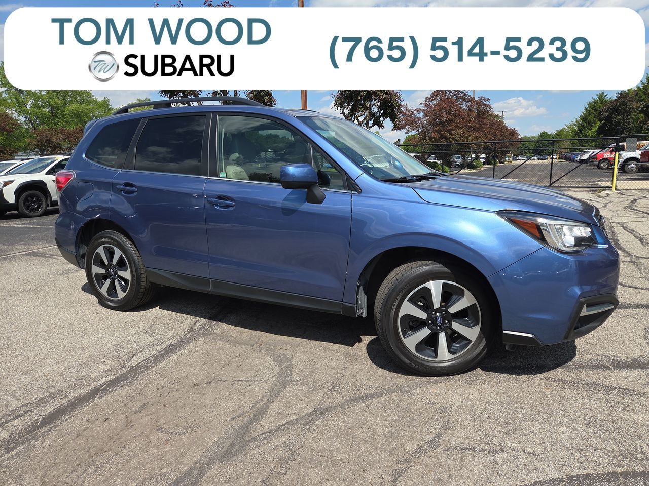 Quartz Blue Pearl 2018 Subaru Forester 2.5i Limited SUV / Crossover All-Wheel Drive Continuously Variable Transmission