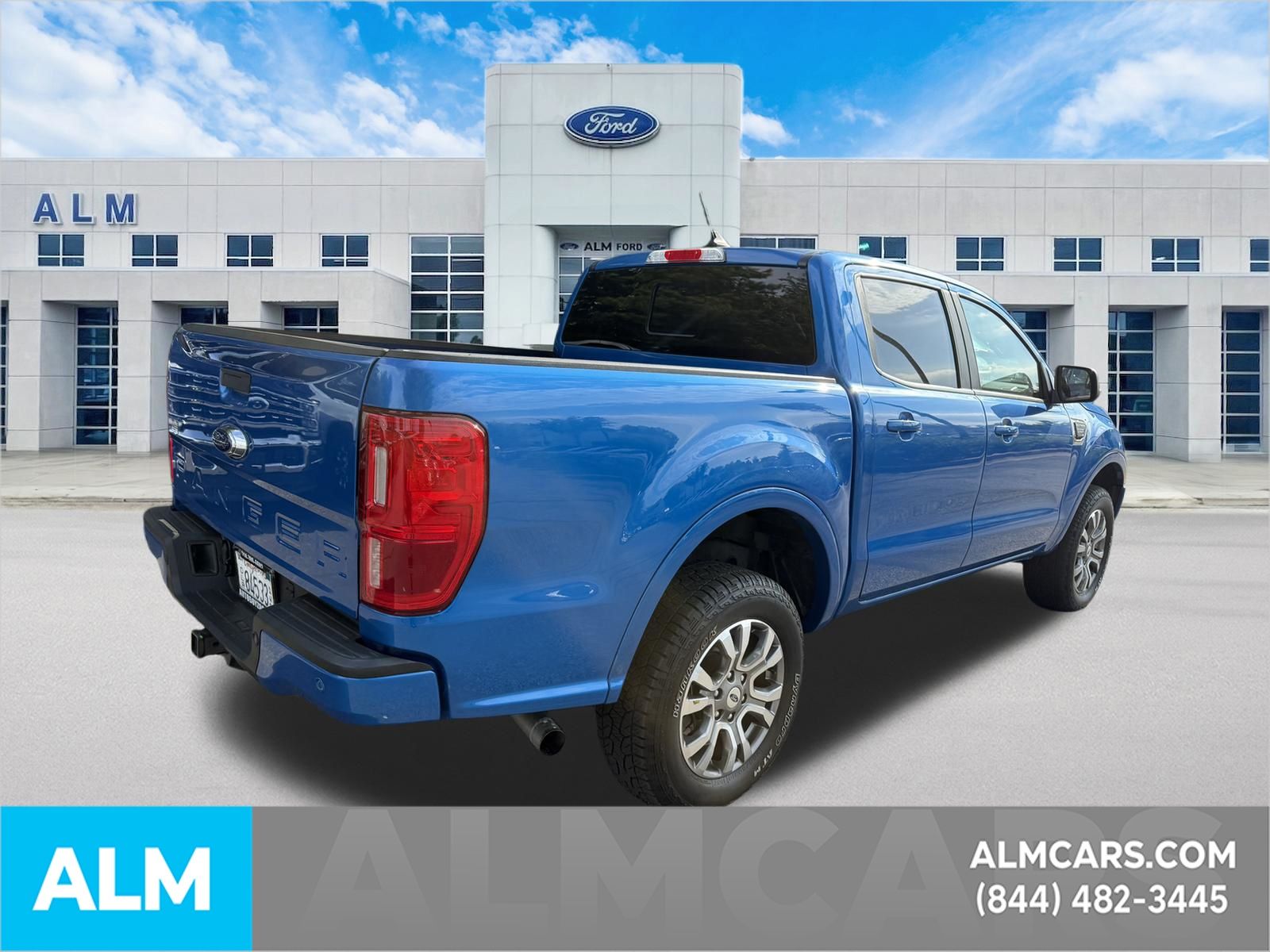 Used 2023 Velocity Blue Metallic Ford Lariat image 6