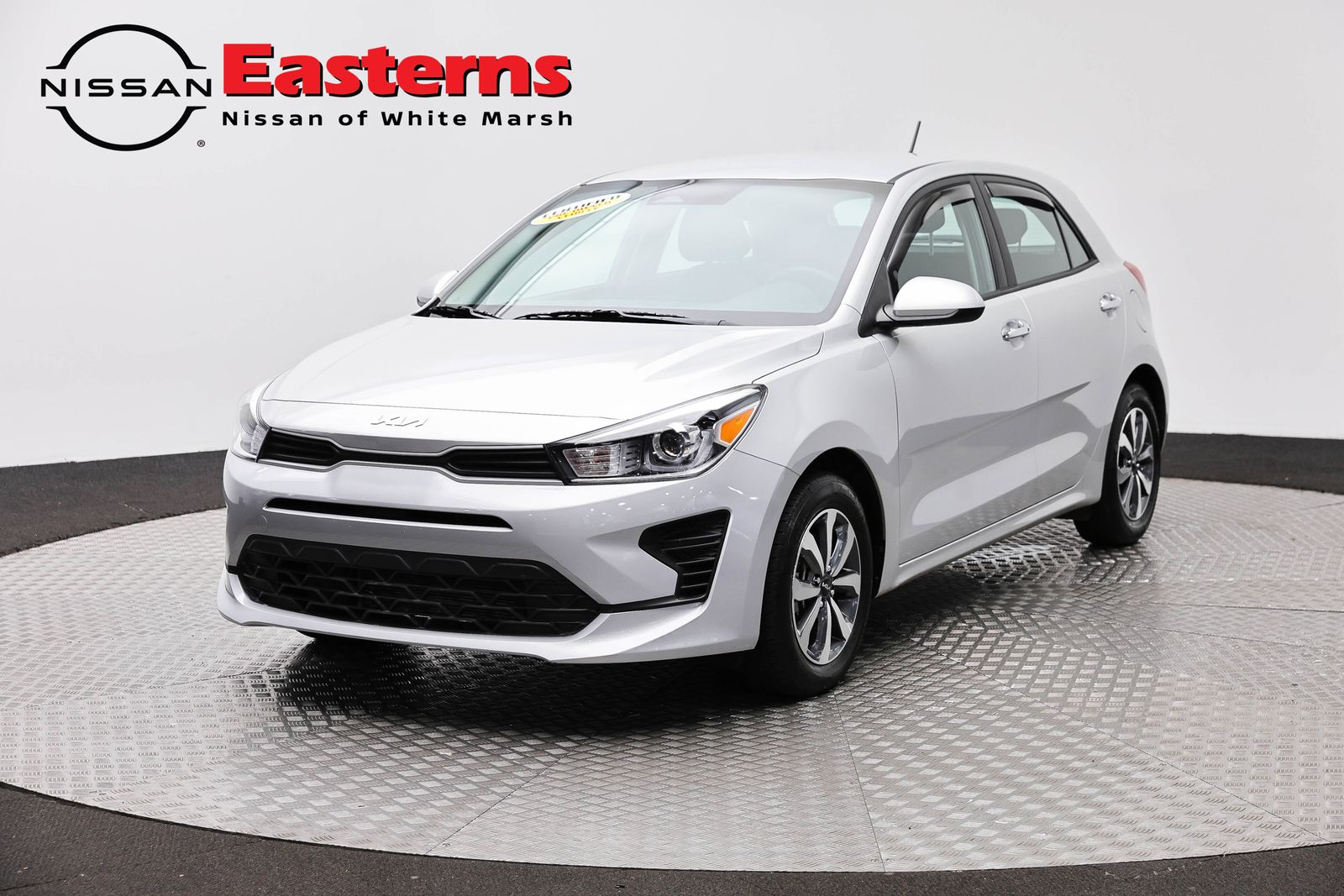 Silky Silver 2023 Kia Rio5 Wagon Front-Wheel Drive Continuously Variable Transmission