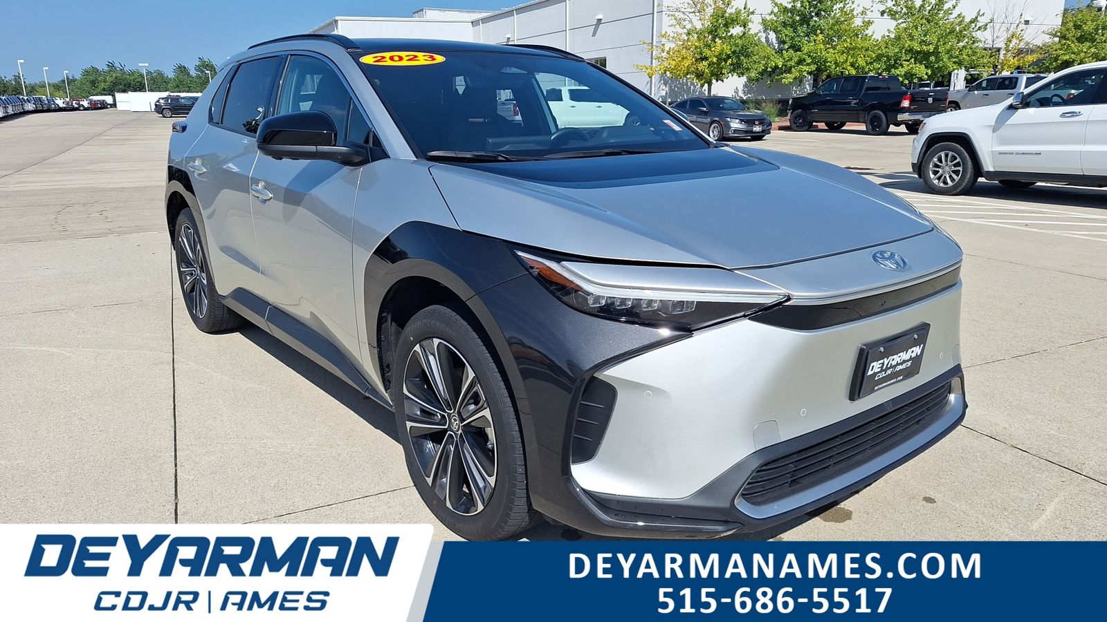 Silver Metallic 2023 Toyota bZ4X SUV / Crossover All-Wheel Drive Automatic