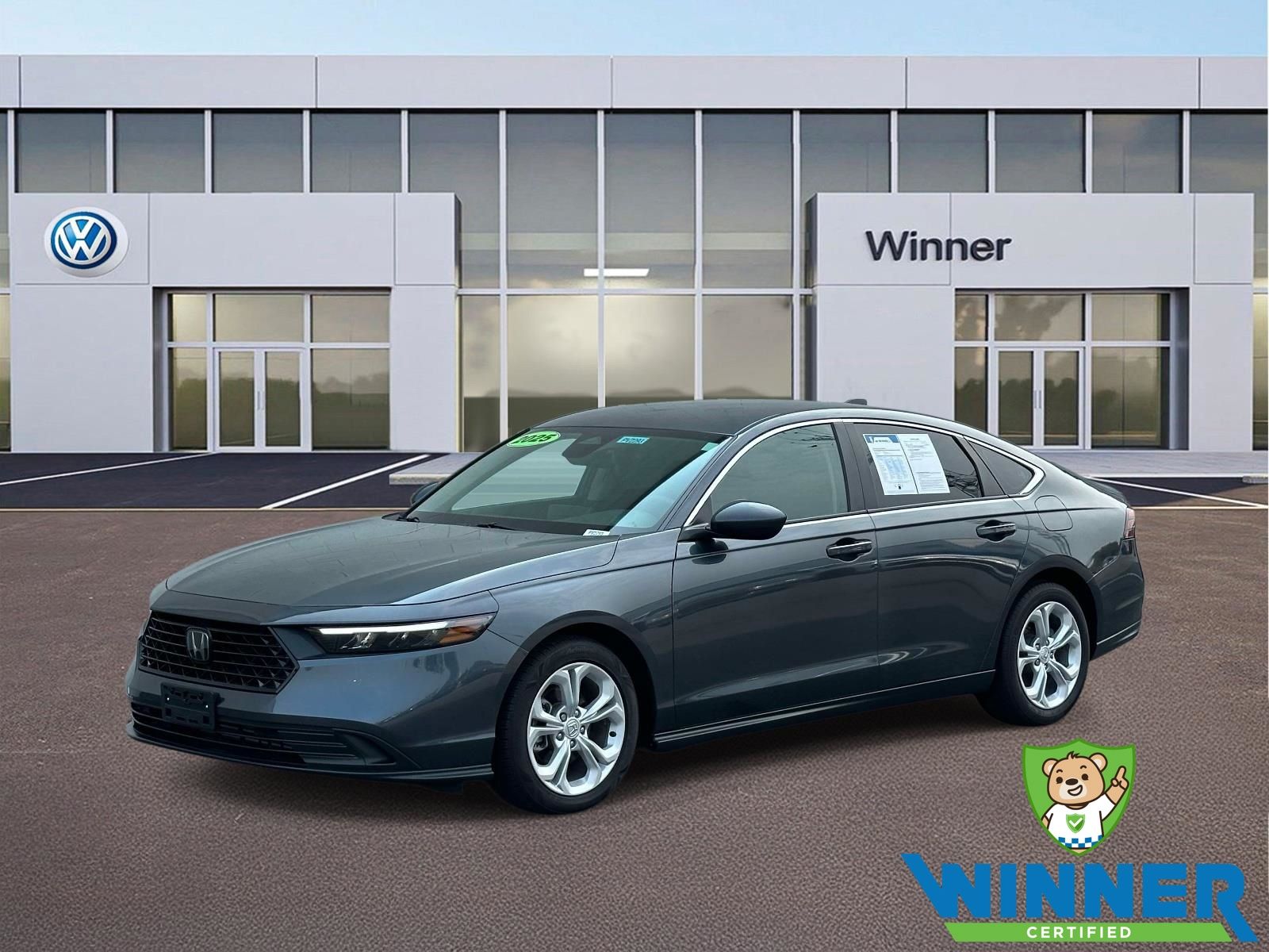 Urban Gray Pearl 2025 Honda Accord Sedan Front-Wheel Drive Continuously Variable Transmission